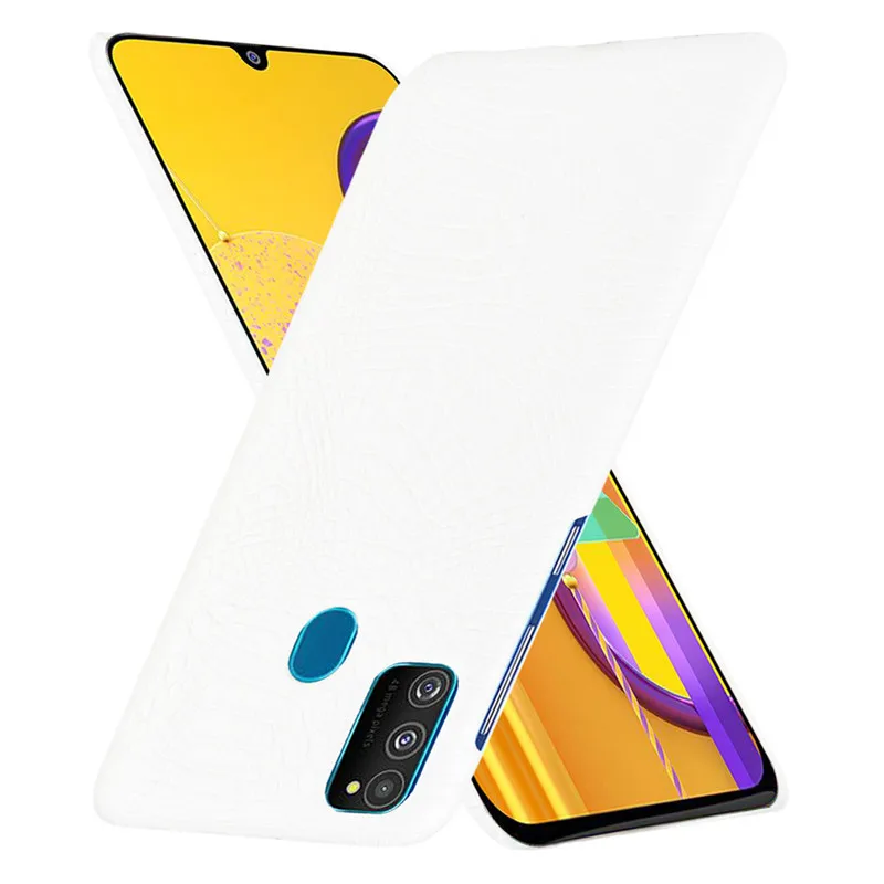 Для samsung Galaxy M30s PU чехол M30 S кожаный чехол из крокодиловой кожи PC жесткий чехол для samsung M30s чехол 6," Телефон Чехол