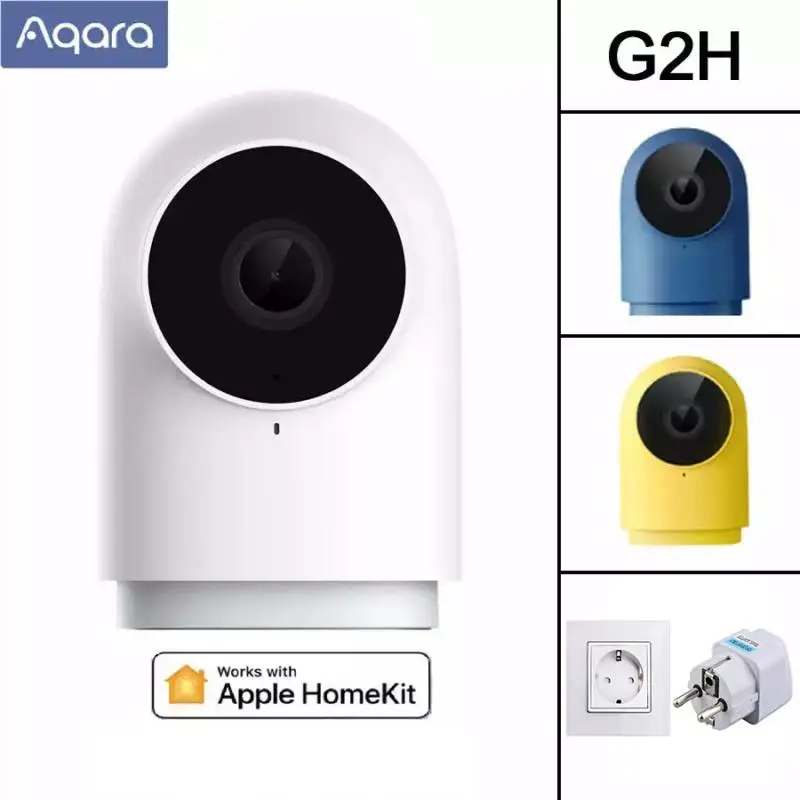 

Aqara G2H Zigbee IP Camera 1080P Night Vision Motion Detection Home Security Camera For Apple HomeKit APP Wireless Wifi Camera