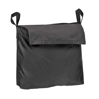 

Travel Washable Hands Free Universal Wheelchair Hanging Waterproof Carrying Black Storage Oxford Cloth Rollator Bag Durable
