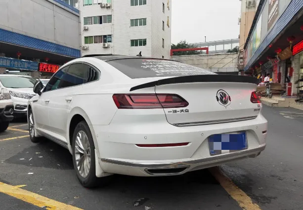 Для Volkswagen CC спойлер высокого качества ABS Материал заднее крыло праймер цвет задний спойлер для нового CC спойлер