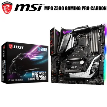 

NEW MSI MPG Z390 GAMING PRO CARBON Motherboard LGA 1151 8th/9th-Gen i9 i7 i5 i3 DDR4 4400MHz 64GB Desktop MSI Z390 Mainboard