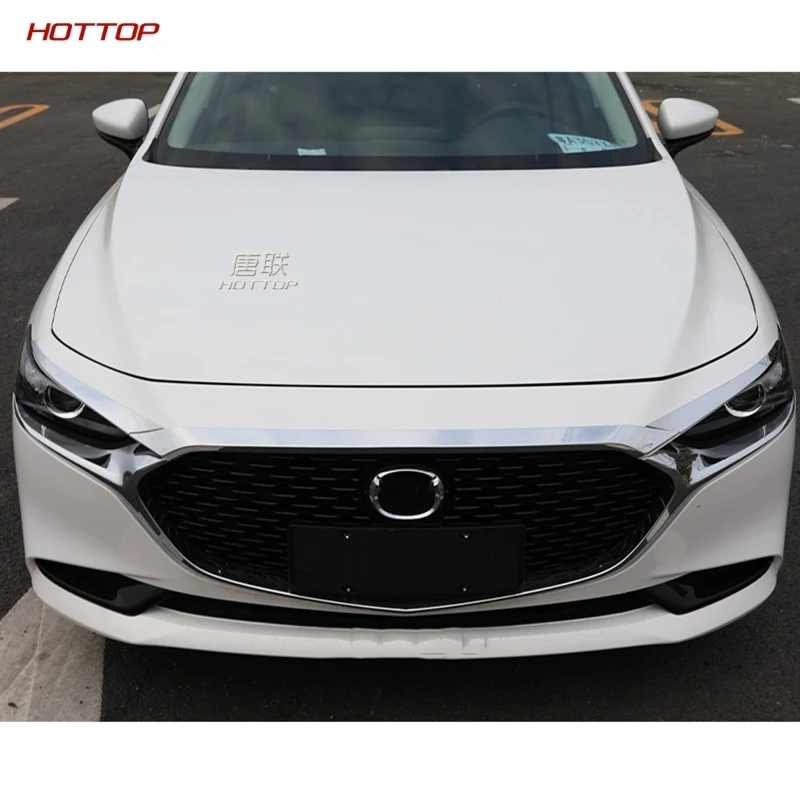 Для Mazda 3 Axela 2020 уход за кожей лица среднего капот двигателя крышка декоративная