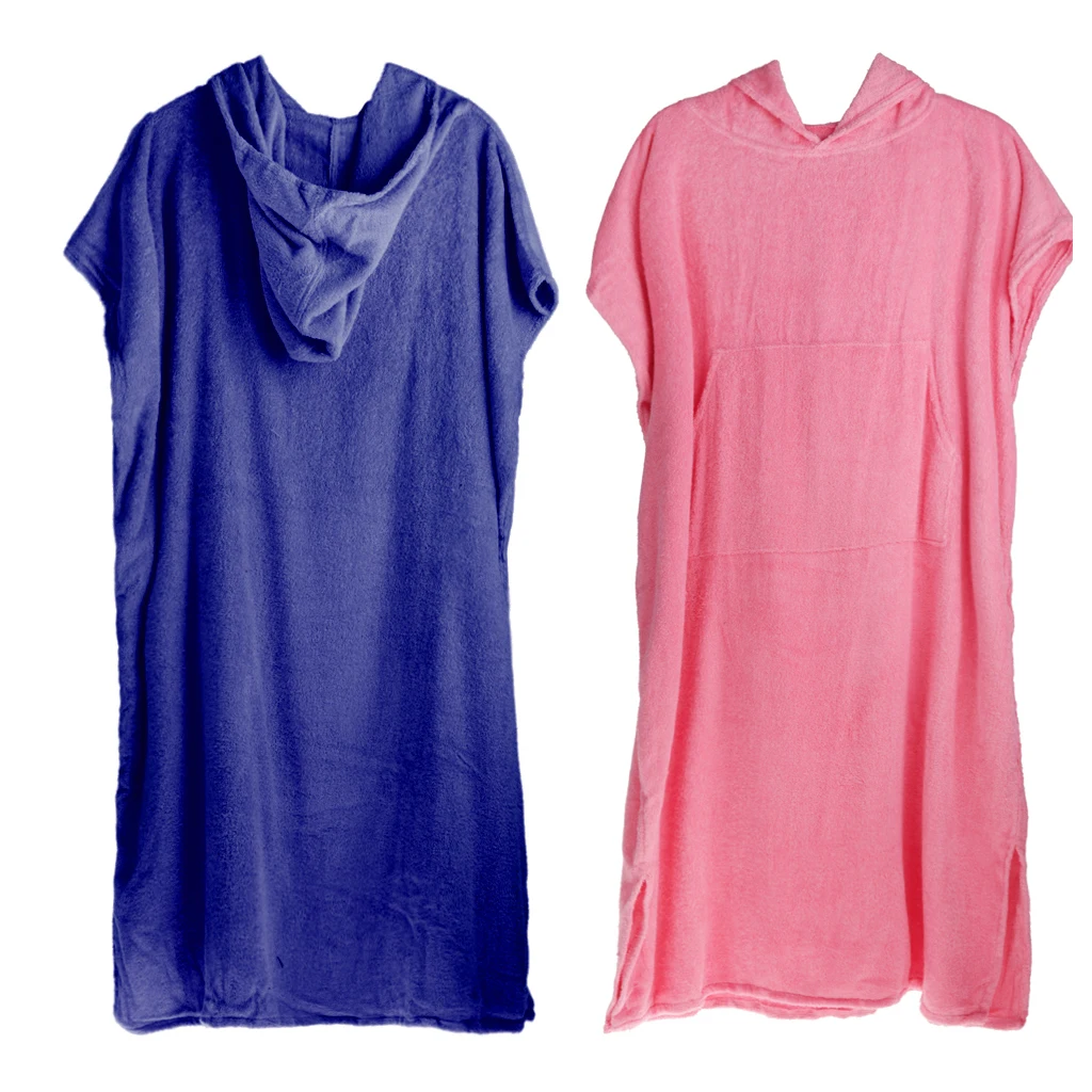 Cotton   Surf   Poncho   Changing   Robe   Towel   Bathrobe   for   Surfing  