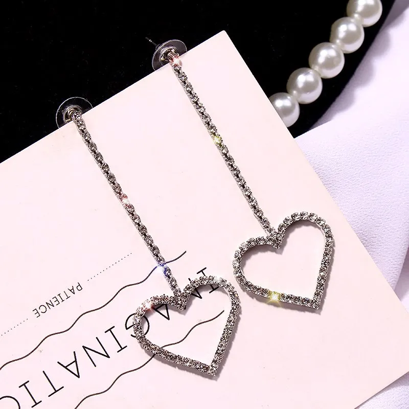 Ажурные супер-сказочные дизайнерские ощущения большие серьги с бриллиантами