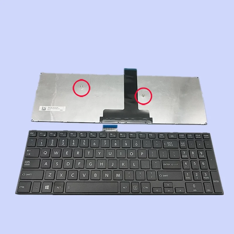 Ноутбук новая Оригинальная клавиатура с американской раскладкой для Toshiba Satellite Pro R50-C Tecra Z50-C A50-C - Цвет: us