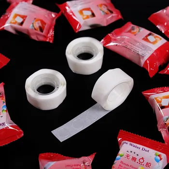 

100 Pcs / Roll Dot Super Sticky Double Sided Rubber Adhesive Balloon Party Wedding Decor Baby Shower Birthday Party Decorations