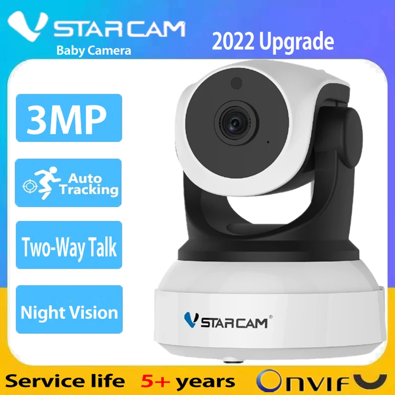 IP-камера Vstarcam 3 Мп HD 1296P Wi-Fi PTZ | Безопасность и защита