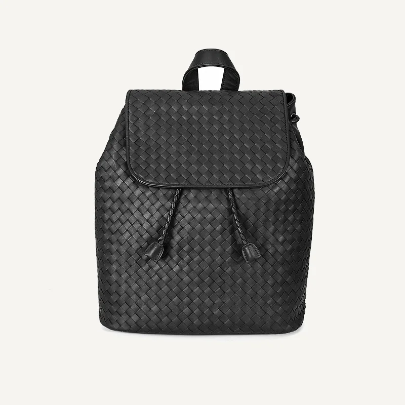 Mochila De piel de vaca para hombre y mujer, bolso de viaje informal de gran capacidad, de alta calidad, hecho a mano
