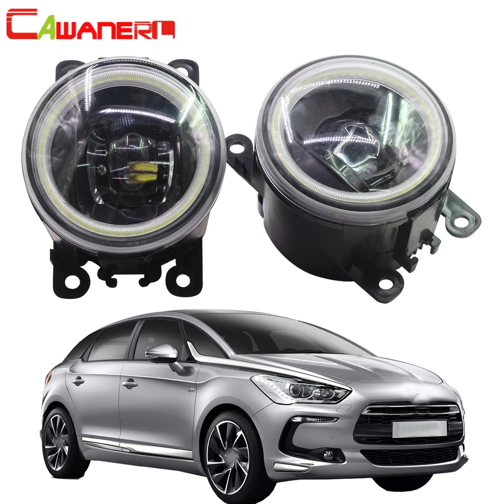 Cawanerl для Citroen DS5 автомобиля H11 светодиодный туман светильник сборки 4000LM глаза