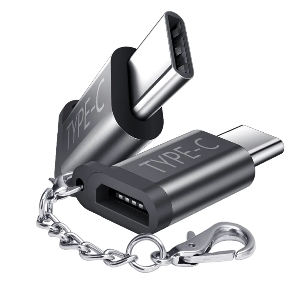 Ouhaobin USB-C type-C к Micro USB адаптер для зарядки данных для samsung Galaxy S9 USB конвертер для сотового телефона аксессуары зарядное устройство