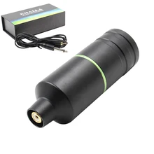 Лидер продаж; черные татуировки картридж Ручка Ротари Машина татуировки картридж инструмент для перманентного макияжа машина с RCA кабель