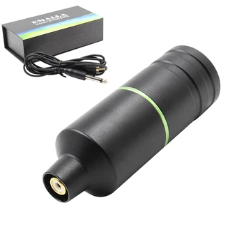 

Hot Black Tattoo Machine Cartridge Pen Rotary Tattoo Machine Gun Cartridge Permanent Makeup Pen Machine with RCA Cord