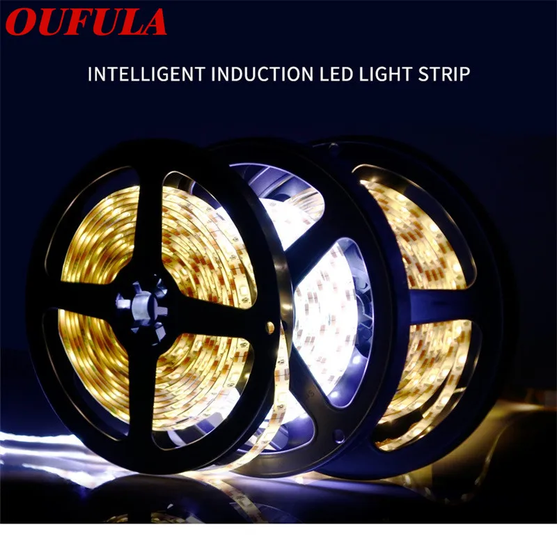 

Oufula Led Strip Light With USB Induction Light With 5V Waterproof IP44 Human Intelligent Light Bar