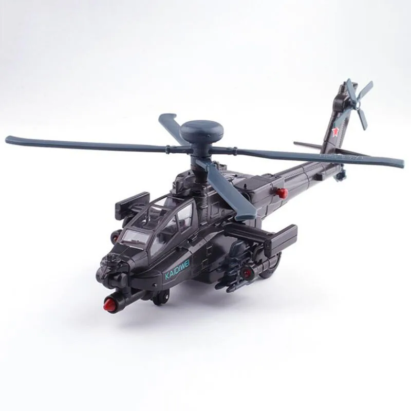 1/64 масштаб 23 см Apache Ач 64 вертолёт милитарная модель армейский истребитель
