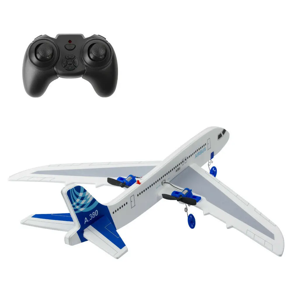 2.4g Avião De Controle Remoto 3.5 Canal Brinquedo Leve Para Adultos  Aniversário - Aviões De Controle Remoto - AliExpress