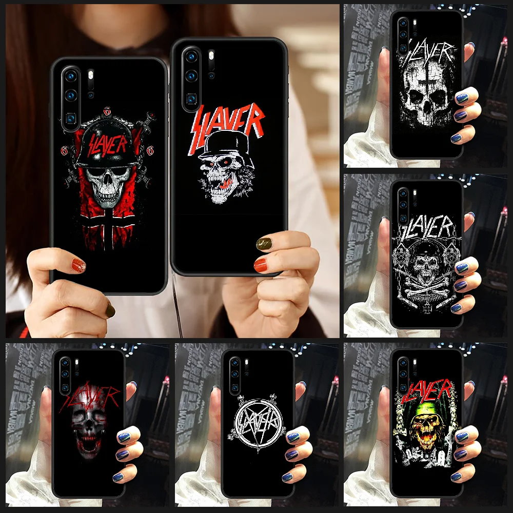 Чехол для телефона Slayer из тяжелого металла рок-группы чехол Корпус Huawei P8 P9 P10 P20 P30