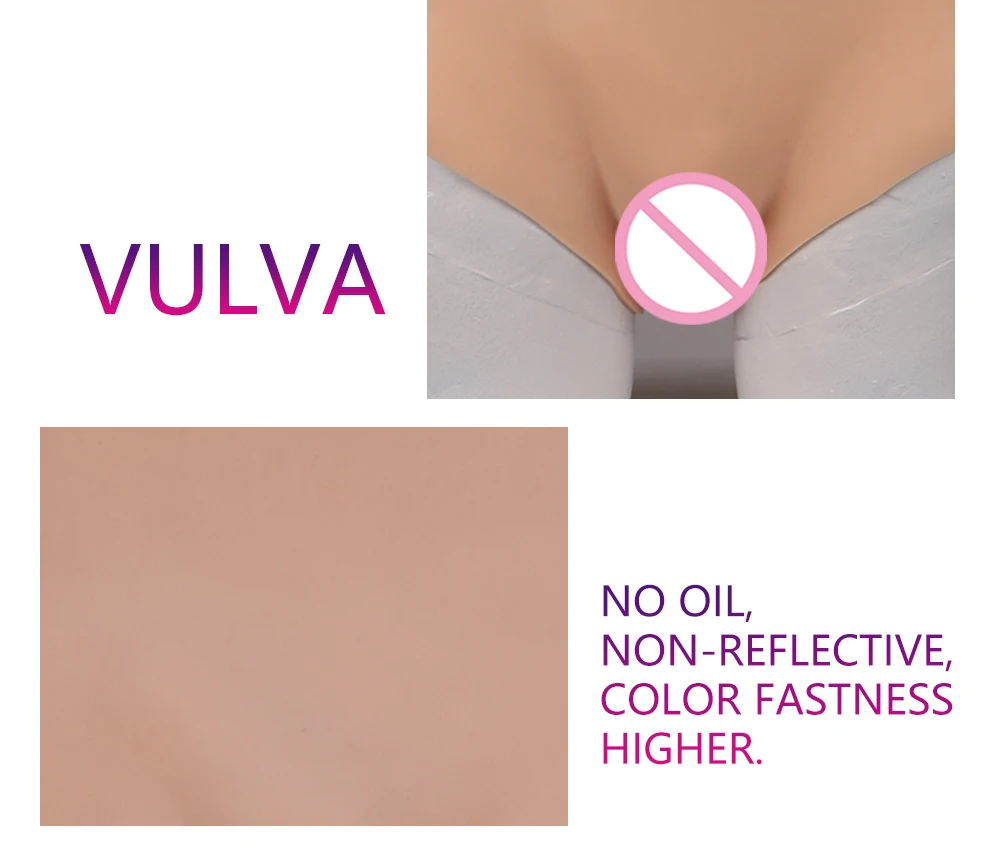 7TH Butt Lift Fake Vagina Underwear Crossdresser Transgender Drag Queen Sissy  Cosplay Male to Female Silicone Realistic Vagina Panties (7)