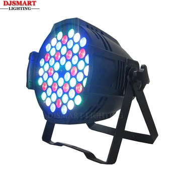 

Djsmart LED Par Light RGBW 54x3W Aluminum cast with DMX512/Auto/Sound Control Wash Effect Disco Stage Lighting