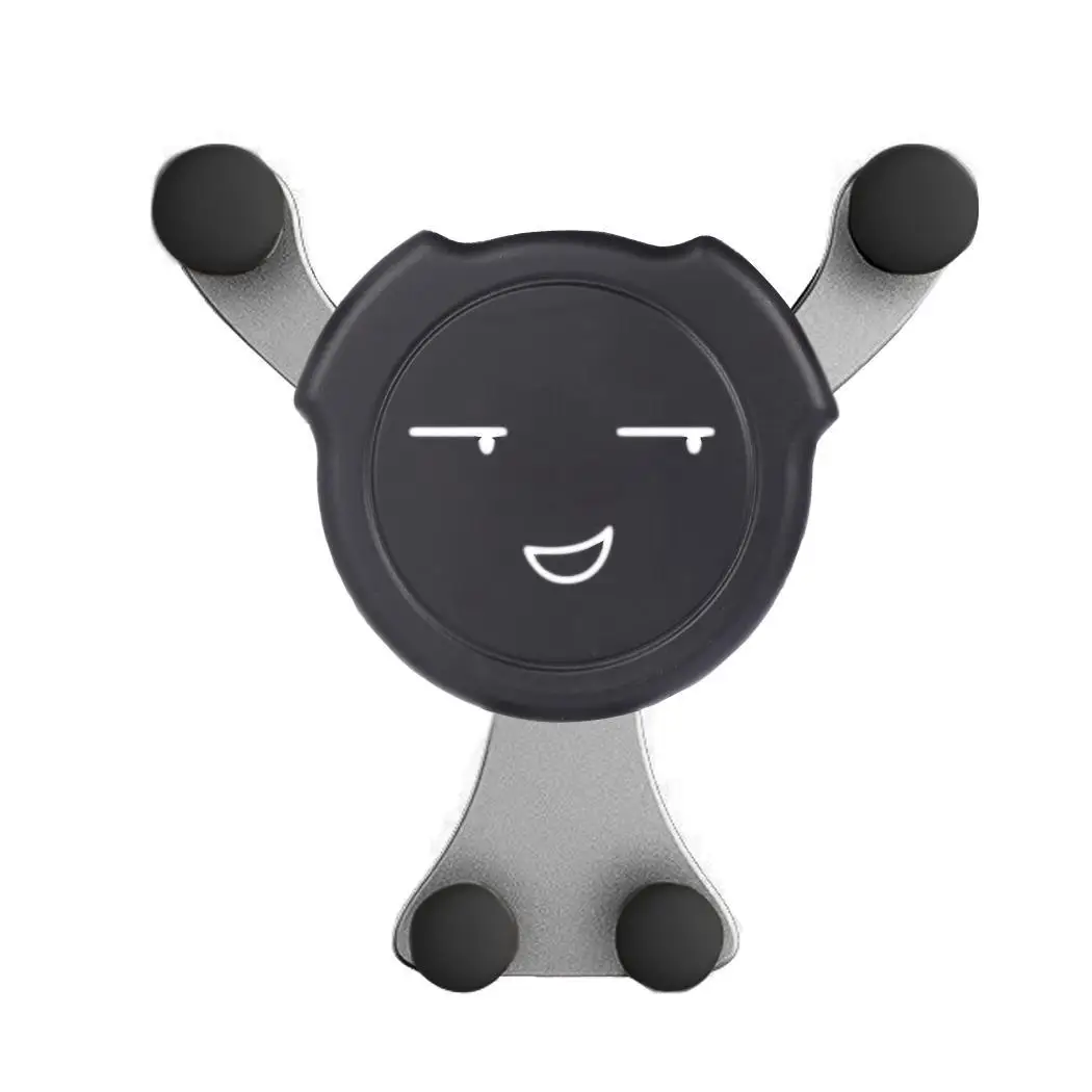 Прочный Уникальный Smiley шаблон треугольник фиксированный смайлик, чернила автомобиля Tuyere Smiley, чернила Стенды для телефона