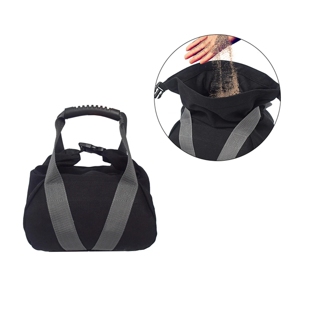 Kettlebell Sandbag Portable Adjustable Soft Sand Bag Weightlifting Dumbbell for Presses Pulls Body Building Fitness Equipments