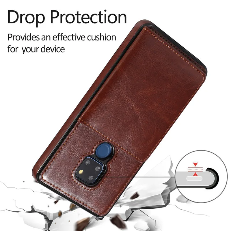 Мульти держатели карт флип кожаный чехол для huawei mate 20 Чехлы-бумажники Противоударный задняя крышка для huawei P30 Pro mate 20 Lite Coque