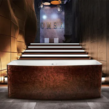 

Package mail european-style acrylic small family japanese-style thin edge light luxury bath crock seamless web celebrity home ad