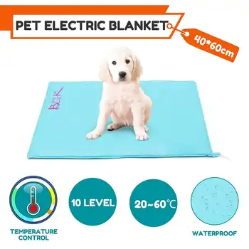 

10 Level 30W 35W Electric Pet Self Heating Mat Waterproof Dustproof Warm Blankets Winter Soft Pad Dog Cat Bed Rug