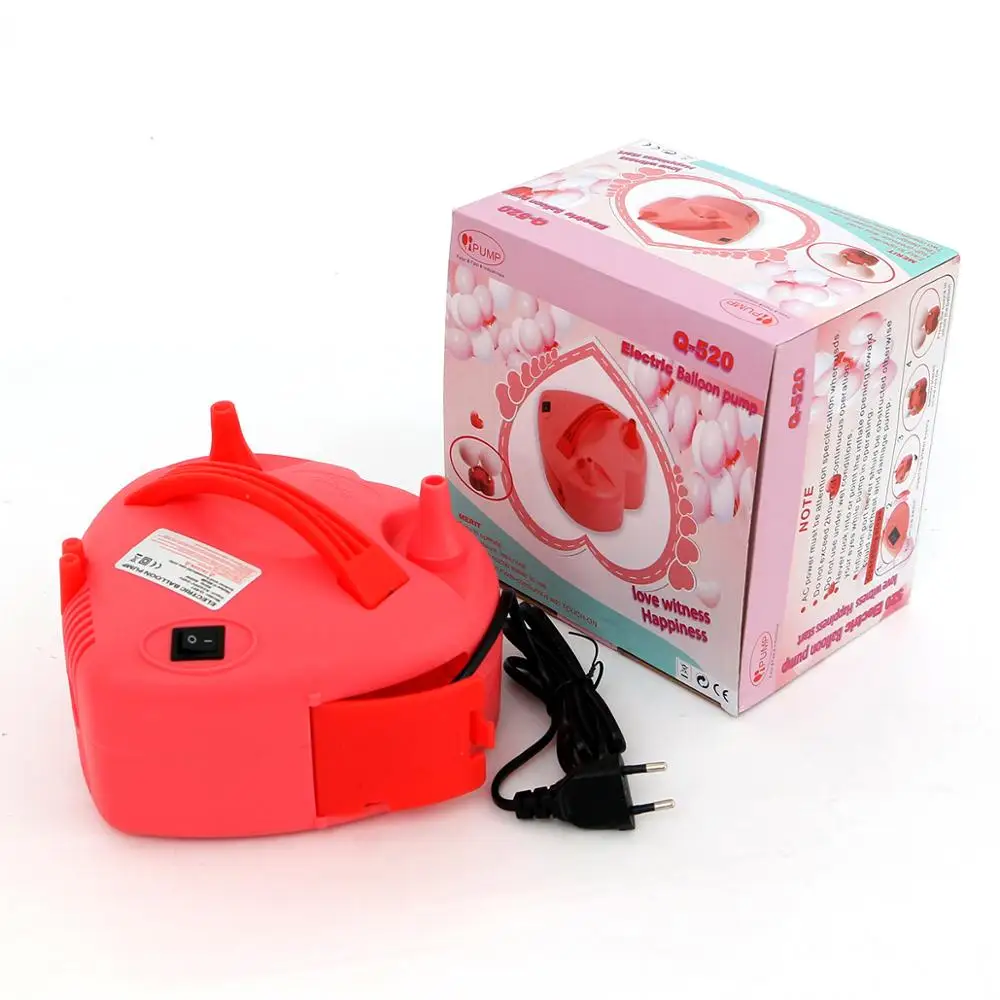 

Portable Air Compressor 220v AC Heart-shaped Inflatable Electric Balloon Pump Air Balloon Pump Electric Balloon Inflator Pump