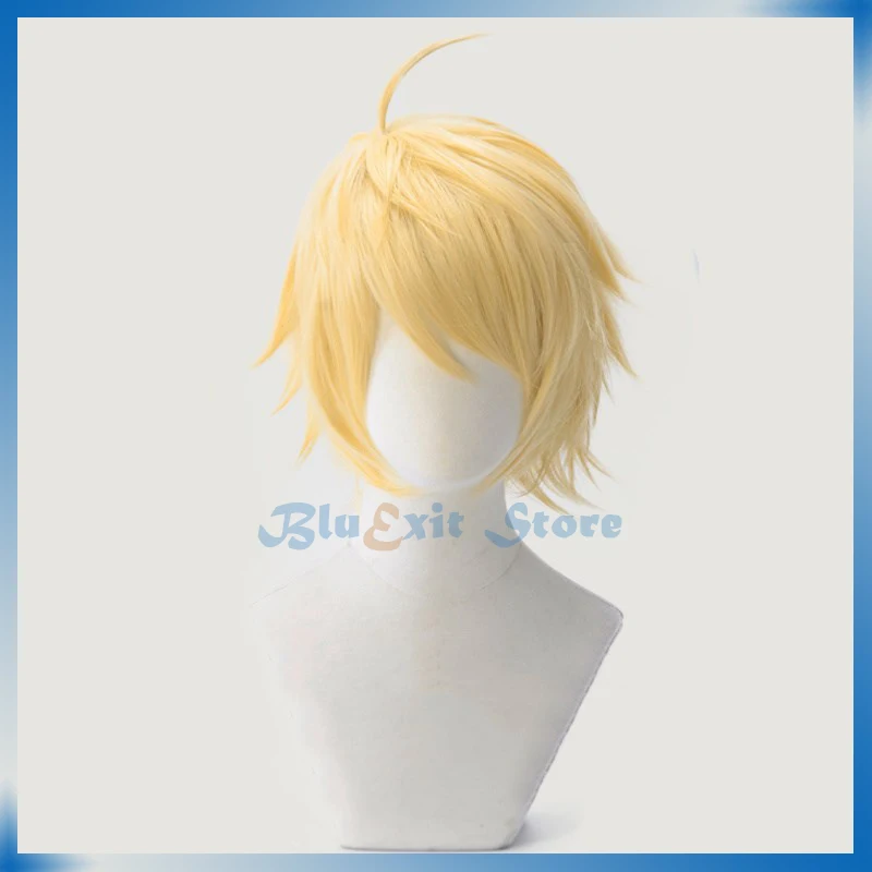 Fate/прототип Fate Grand Order FGO короткий золотой парик Arthur Pendragon синтетические волосы