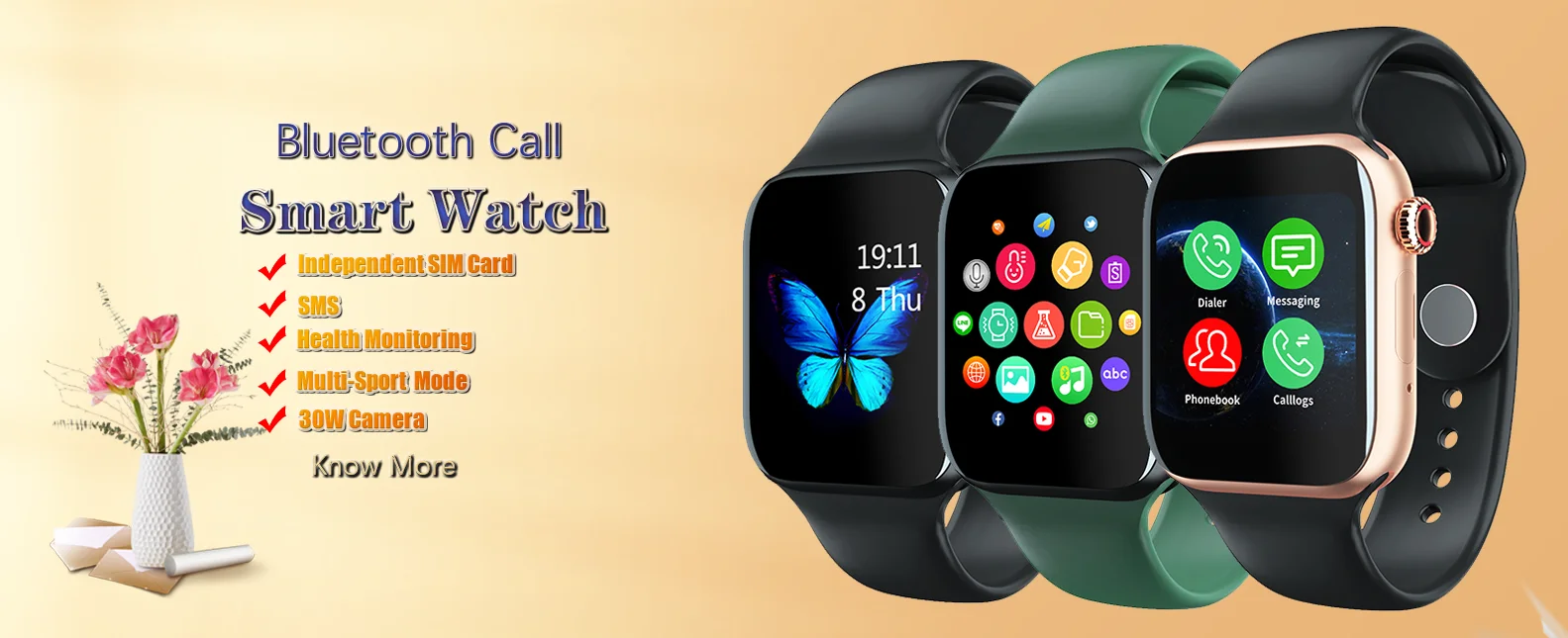 4g full netcom android smartwatch
