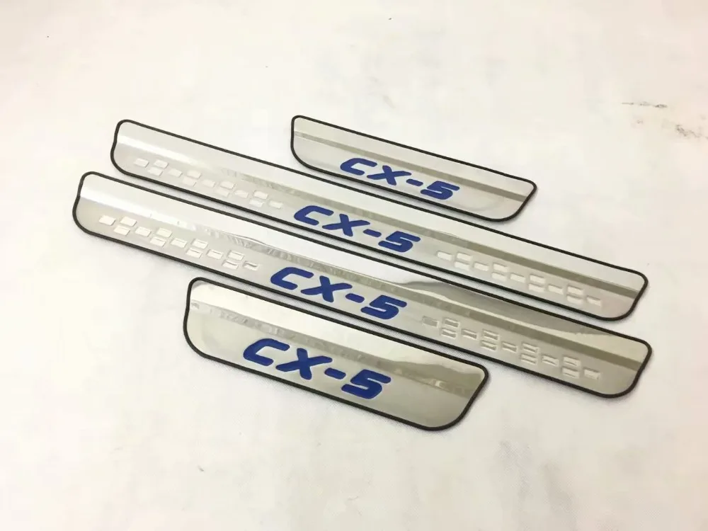 For-Mazda-cx-5-cx5-2018-2017-Door-Sill-Scuff-Plate-Welcome-Pedal-Stainless-Steel-Car (2)
