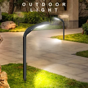 

2pcs Solar Bollard Light Led Solar Stick Lights LED Solar Buried Lamp Waterproof Security Spike Spotlight Lawn Decor Lamps
