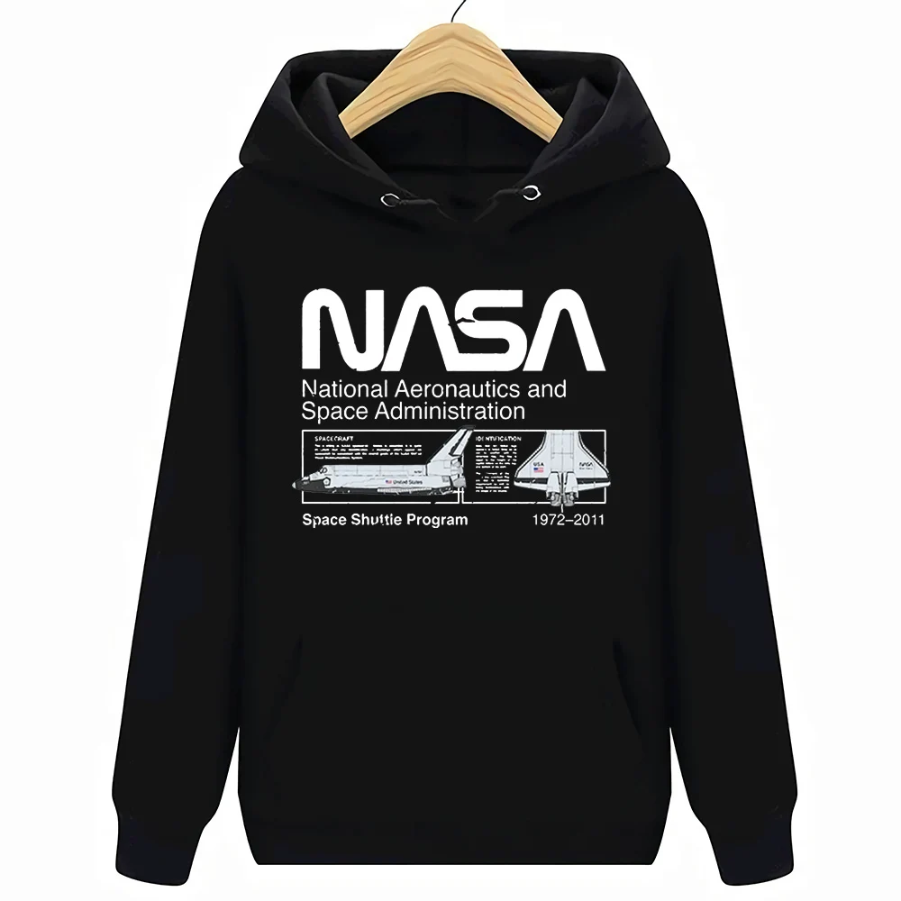 

Space Shuttle Program Official Merchandise Black Hoodies Sweatshirts NEW