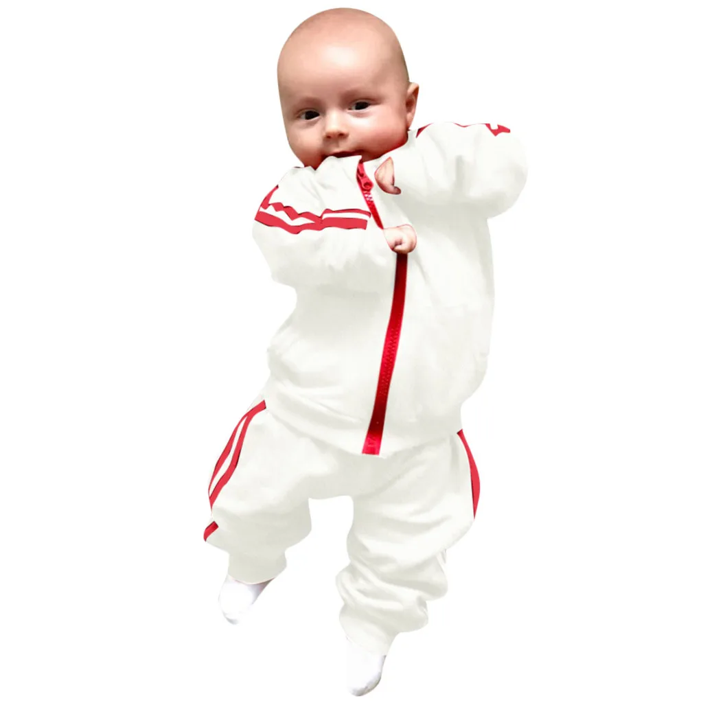 Спортивный костюм с длинными рукавами для новорожденных мальчиков; куртка и штаны; одежда для малышей; спортивный костюм из 2 предметов; одежда для маленьких мальчиков