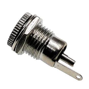

10pcs/lot Metal DC Power Jack Socket Female Panel Mount Connector DC099 5.5*2.1 5.5*2.5 mm