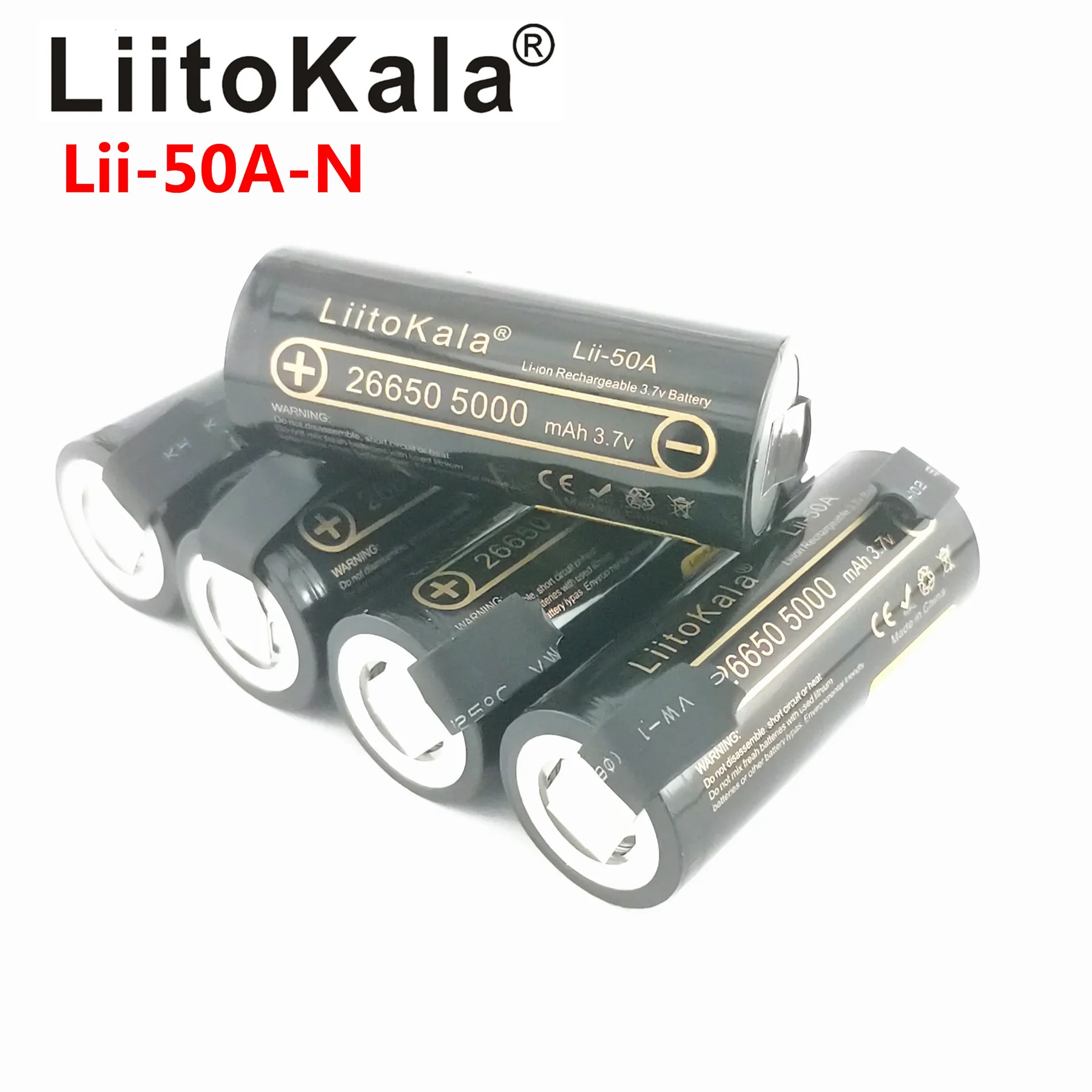 Аккумулятор liitokala 26650 Аккумулятор liitokala 26650