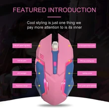 Игровая мышь для MacBook, компьютера, ПК, ноутбука, проводная USB мышь, мыши с 7 видов цветов подсветкой, 3200 dpi, дыхательный светильник, мышь для геймера