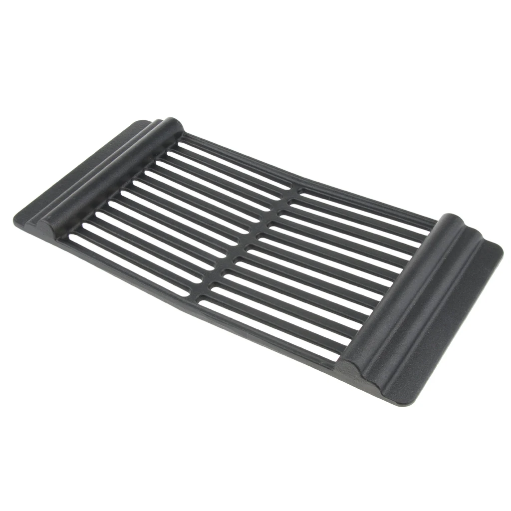 Cast Iron BBQ Grill Charcoal Hibachi Grill for Backyard, Outdoor, Picnics, Camping, Cooking