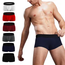 ADANNU, Новое поступление, мужское нижнее белье, новые отдельные боксеры, хлопковые дышащие мужские трусы, u-образные выпуклые мужские боксеры, шорты, Calzoncillo