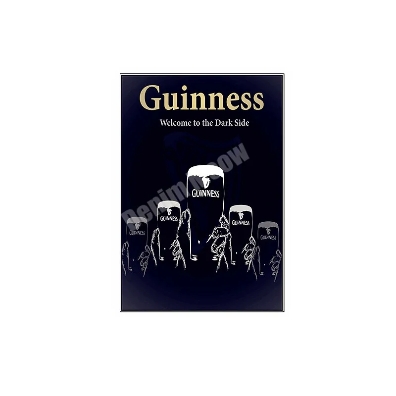 Guinness хорошо для вас табличка металлическая пластина Бар Паб Клуб декоративный знак пиво плакат винтажный Декор Бар рекламный знак MN107 - Цвет: U