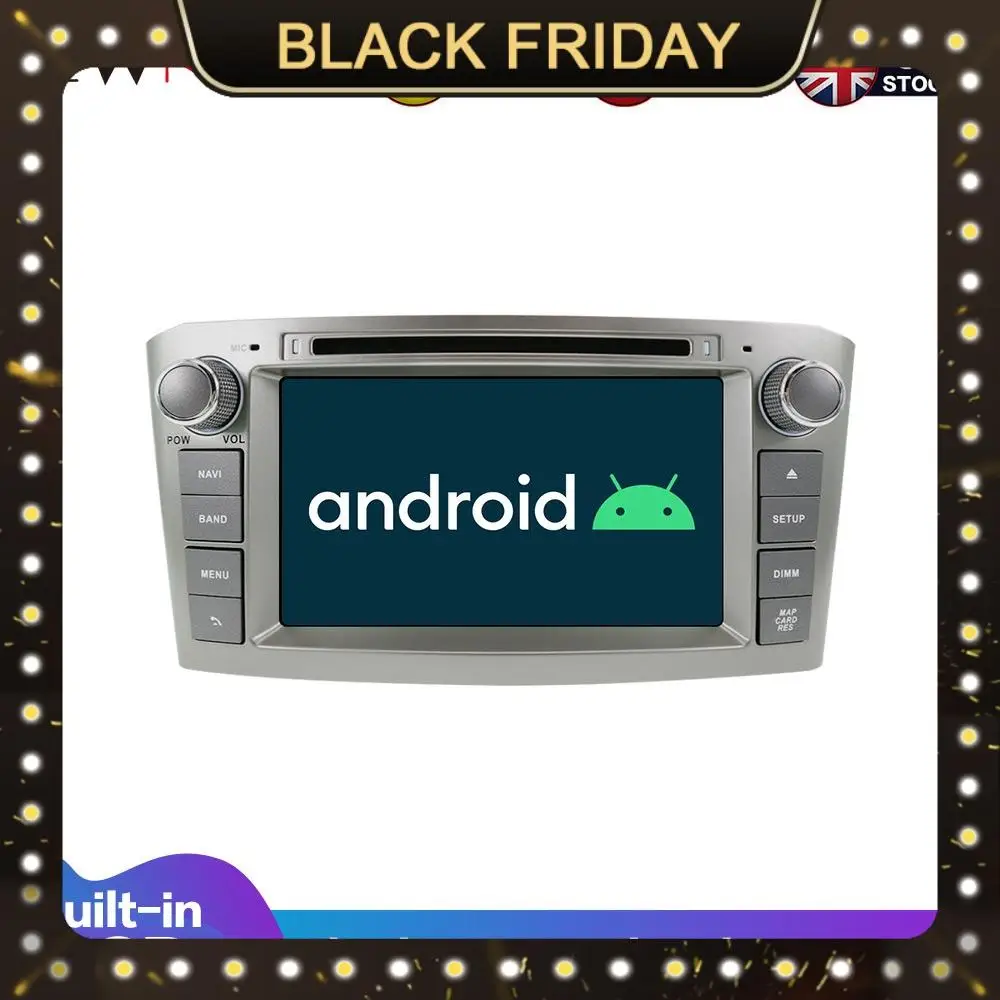 

PX6 4+64 Android 10 For Toyota Avensis T25 2002 2003 2004 - 2008 Car Stereo DVD Player GPS Navigation Multimedia Radio Head Unit