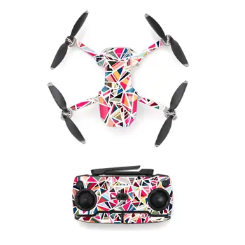 

Colorful Block Style Skin Sticker for DJI Mavic Mini Drone And Remote Controller Decal Vinyl Skins Cover M0043
