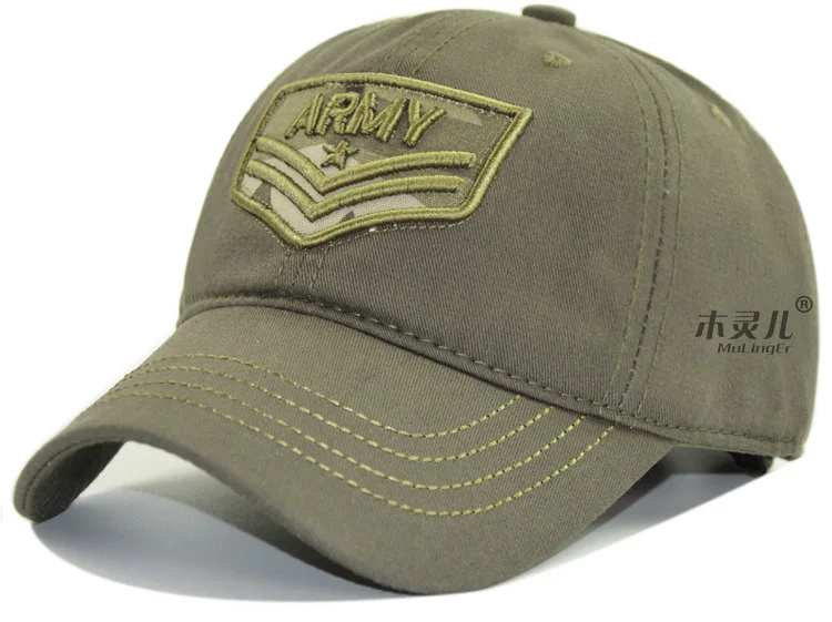 Women Caps Army Adjustable Embroidery Baseball Cap Hip-Hop Boyfriend Casual Daily Sun Shading Camouflage Fashion Chic All-match