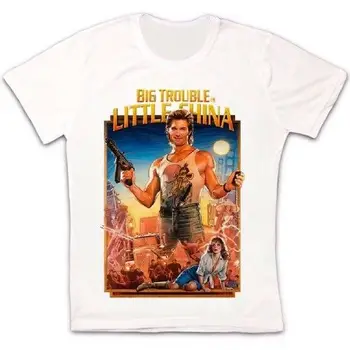

Big Trouble In Little China Film Poster Movie Retro Vintage Unisex T Shirt 1260