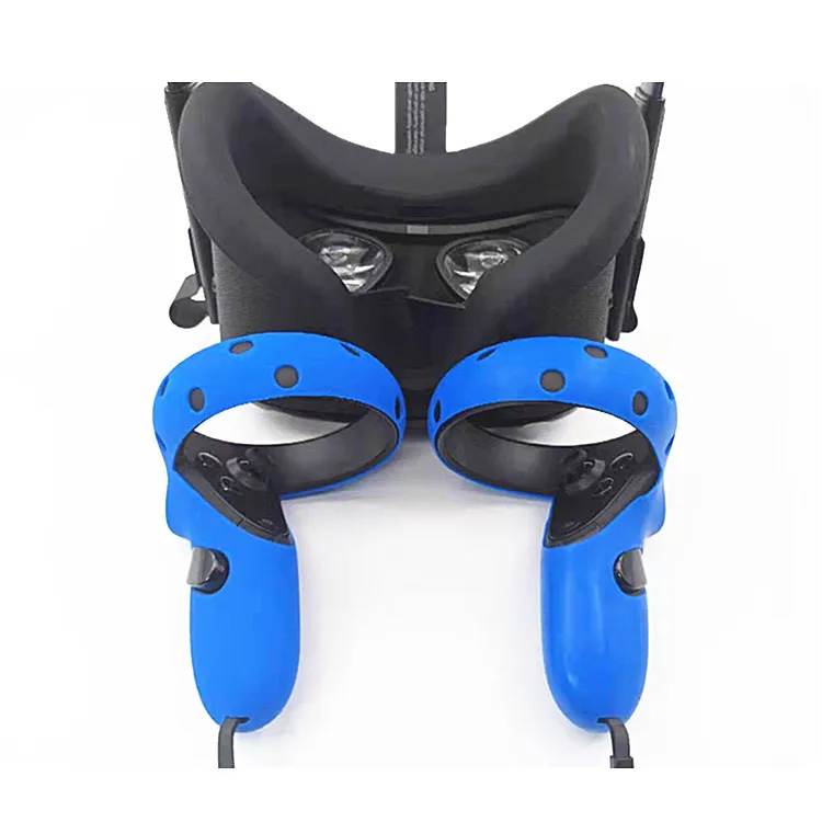 Для Oculus quest rift s гарнитура VR силиконовый чехол VR очки шлем контроллер ручка чехол Аксессуары для кожи