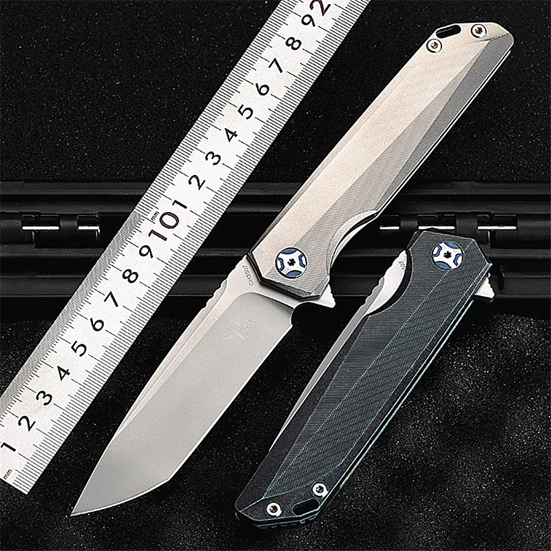 PROD 32858260537 2021 New Hot Sale Outdoor Survival Camping Folding
Knife M390 Powder Steel TC4 Titanium Alloy Ball Bearing Tactical Knives
Tools