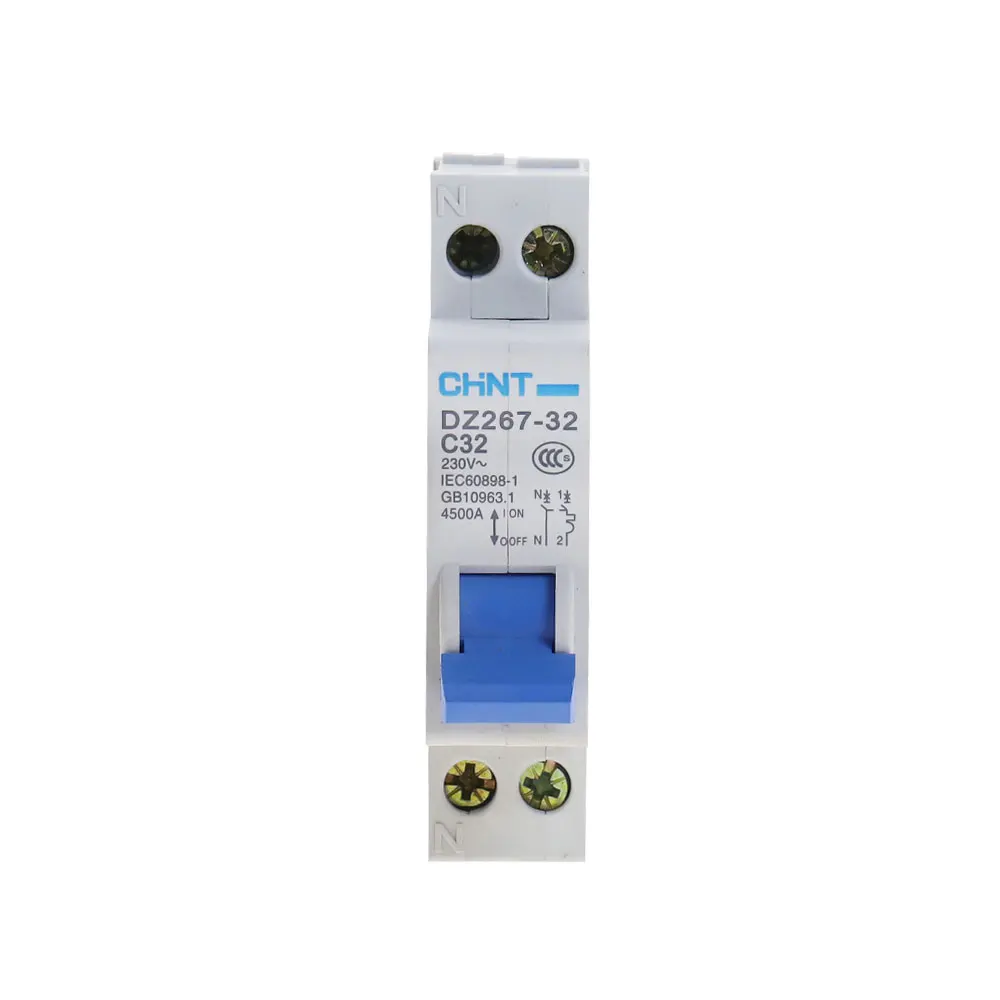 

CHNT Circuit breaker DPN DZ267-32 1P+N C25A
