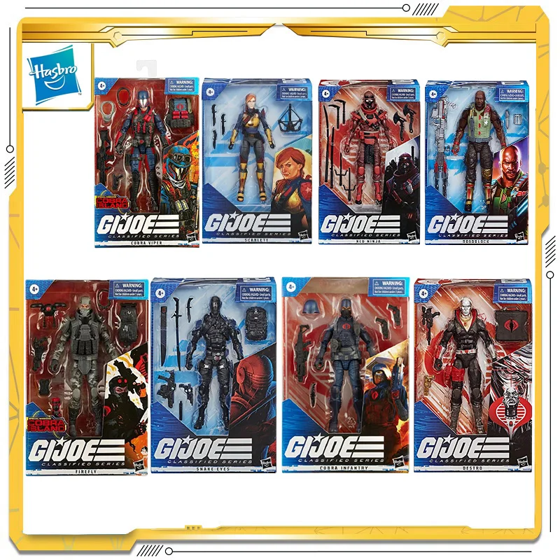 6-дюймовый оригинальный Hasbro G.I. Джо Випер Светлячок Кобра Ганг-Хо змеиные глаза