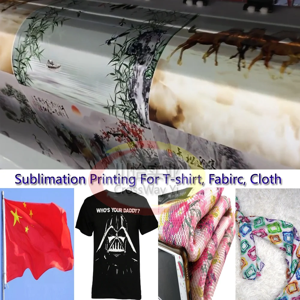 1,6 м 1,8 м широкий формат сублимационной ткань футболки ткань плоттер