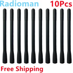 Antena SMA hembra VHF 136 174MHz para Radios Kenwood, 10 piezas, TK2217, TK2107, TK 2207G
